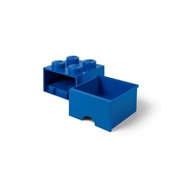 Organizador Lego 4 Nodos Cajonera Azul