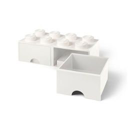 Organizador Lego 8 Nodos Cajonera Blanc