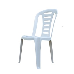 Silla Plástica Voss 2000 Patio Blanco