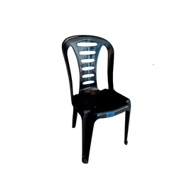 Silla Plástica Voss 2000 Patio Negro