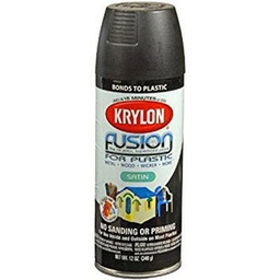 Aerosol Plastico Krylon Negro Satin 340Grs