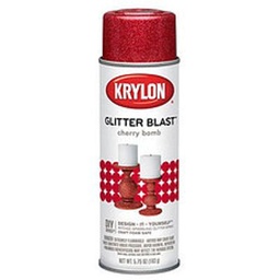 Aerosol Brillantina Krylon Rojo Cereza 170Grs