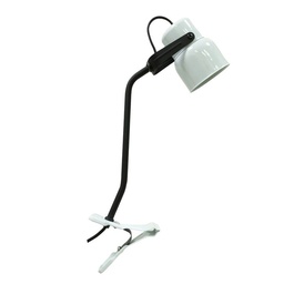 Lamp. Escritorio Pinza 1l E27 Blanco