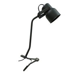 Lamp. Escritorio Pinza 1l E27 Negro