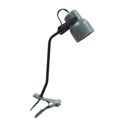 Lamp. Escritorio Pinza 1l E27 Gris Plomo