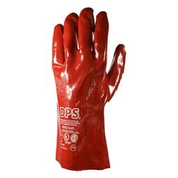 Guante Pvc Rojo Largo 30 cm