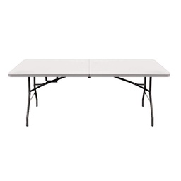Mesa Plegable Valija 180 cm Blanca Outdoors Professional