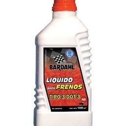 Liquido de Frenos Dot-3 Bardahl 1lt