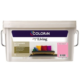 Látex Interior Living Colorin Rosa Mosqueta 4lts