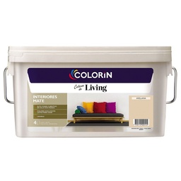 Látex Interiorliving Colorin Avellana 4lts