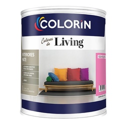 Látex Interior Living Colorin Rosa Mosqueta 1l