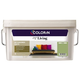 Látex Interior Living Colorin Ciprés 4lts