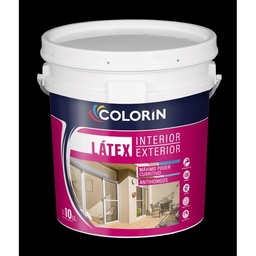 Látex Interior/exterior Colorin 10lts.