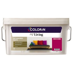 Látex Interior Living Colorin Guinda 4lts