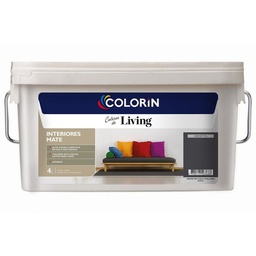 Látex Interior Living Colorin Hematita 4lts