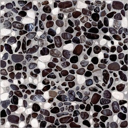 Piso Cerámico Scop Lutecia Negro 45,3x45,3 cm