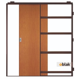 Puerta Oblak de Embutir Cedro Mch Yeso  200X70cm