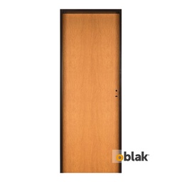 Puerta Oblak Marco Chapa  Izquierda Cedro 200X80cm