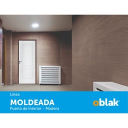 Puerta Oblak Placa Camden Sc 2 Tableros Pci Mch Derecha  200X80cm