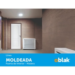 Puerta Oblak Camden Sc 2 Tableros Pci Mch Izquierda  200X80cm