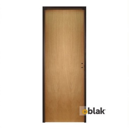 Puerta Oblak Enchapada Natural T10 Izquierda 80cm