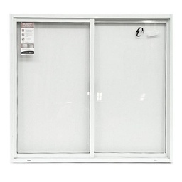 Ventana 120x90 cm. Aluminio Std Blanca