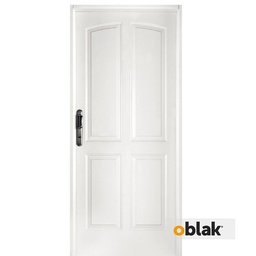 Puerta Oblak Chapa Inyectada Blanco Derecha  200X80cm