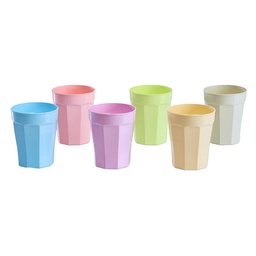 Pack de 6 Vasos Facetados Star Company