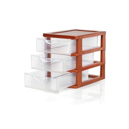 Organizador Plastic 3 Cajones 23X15x20c