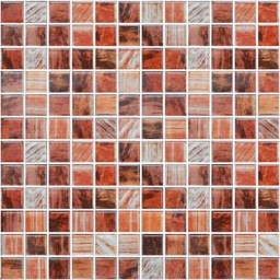 Mosaico Materia Rojo 30x30-0.3-7