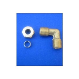 Codo Bronce mm 3/8" C/accesorios