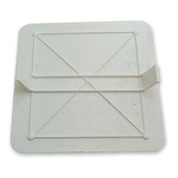 Tapa Cuad Grande 10x10 A Presion Plast