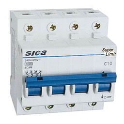 Interruptor Termomagnetico Tretrap. de 4X40a 3Ka Sica