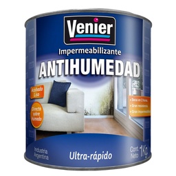 Recubrimiento Antihumedad Acabado Liso Venier Blanco X1kg