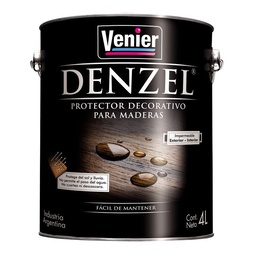 Impregnantes Lasur Denzel Venier Oscuro Satinado 4lts