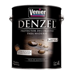 Impregnantes Lasur Denzel Nogal Venier Satinado 4lts