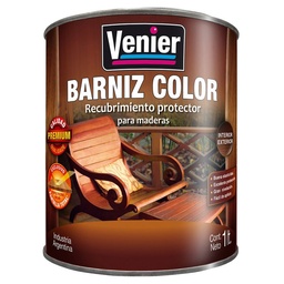 Barniz Venier Color Roble Cedro Brillante X1lt