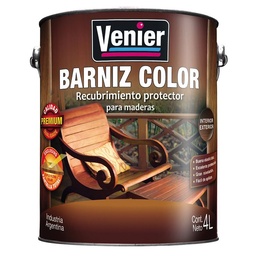 Barniz Venier Color Roble Oscuro Brillante X4lts