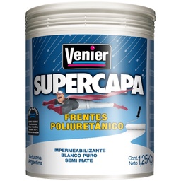 Frentes Supercapa Poliuretanica Venier Blanco 1.25 kg