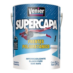 Frentes Supercapa Poliuretanica Venier Blanco 5 kg