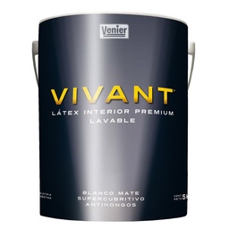 Látex Interior Premium Venier Vivant 5 kg