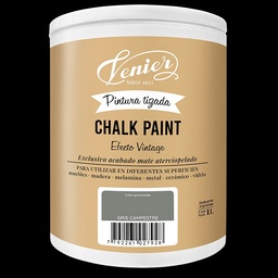 Pintura Tizada Chalk Paint Venier Gris Campestre 1lt