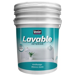 Latex Interior Lavable Blanco 25kg Veni