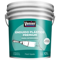 Enduido Interior Premium Venier 10lt