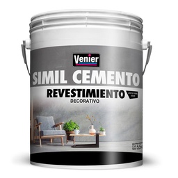 Simil Cemento Deco Gris 5.5kg Venier