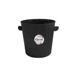 Balde de Hielo Negro Plastico 15cm