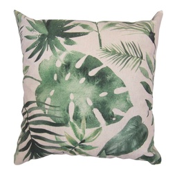 Almohadon 45 x 45 Pana Hojas Verde