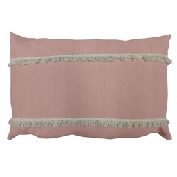 Almohadon Vh Fabrics 60 x 40 Tusor C/flecos Rosa