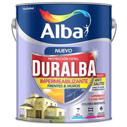 Impermeabilizante Duralba P/muros 20lt.