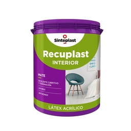 Látex Interior Recuplast Lavable 20 lts